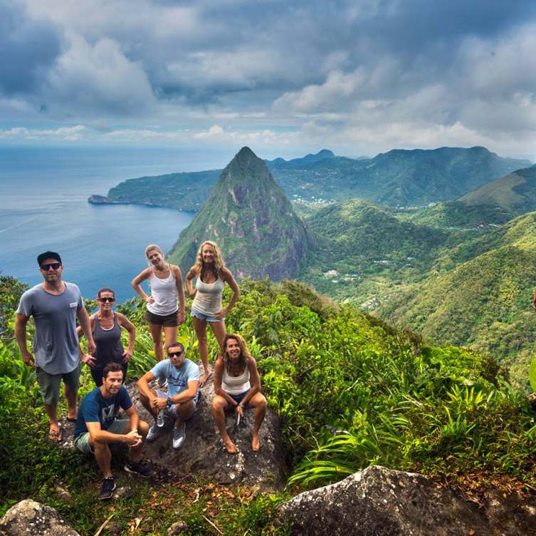 Piton hiking